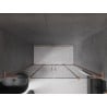 Mexen Velar L Duo posuvné sprchové dveře 170 cm, grafit, kartáčovaná měď - 871-170-003-42-65