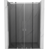 Mexen Velar L Duo sprchové dveře posuvné 140 cm, grafit, chrom - 871-140-003-42-01