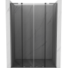 Mexen Velar L Duo sprchové dveře posuvné 140 cm, grafit, gun metal - 871-140-003-42-95