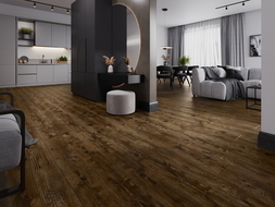 Mexen Mount Vernon vzorek vinylových panelů SPC 6,5 mm, podklad IXPE 1,5 mm, 4 V-drážka, ořech - F1029-S