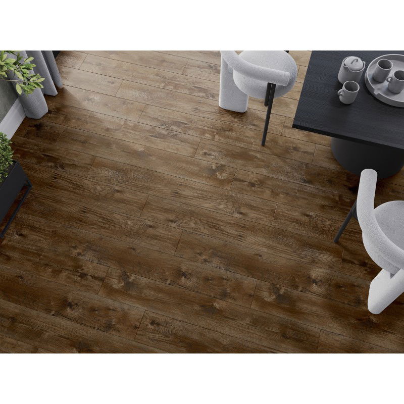 Mexen Mount Vernon vzorek vinylových panelů SPC 6,5 mm, podklad IXPE 1,5 mm, 4 V-drážka, ořech - F1029-S