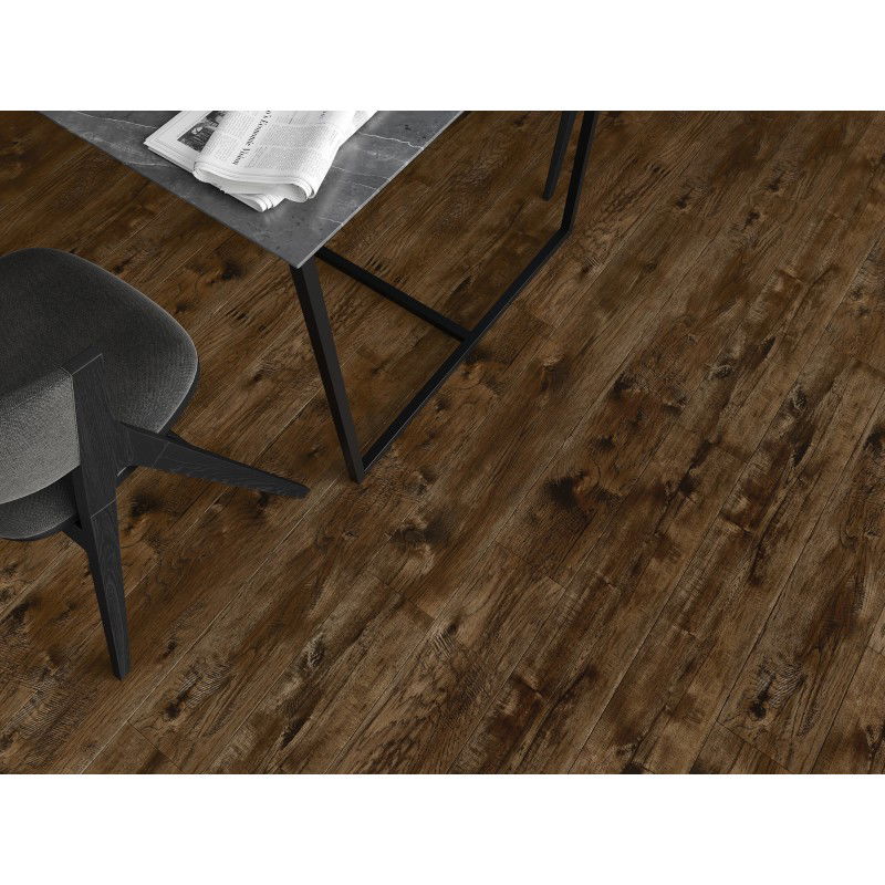 Mexen Mount Vernon vzorek vinylových panelů SPC 6,5 mm, podklad IXPE 1,5 mm, 4 V-drážka, ořech - F1029-S