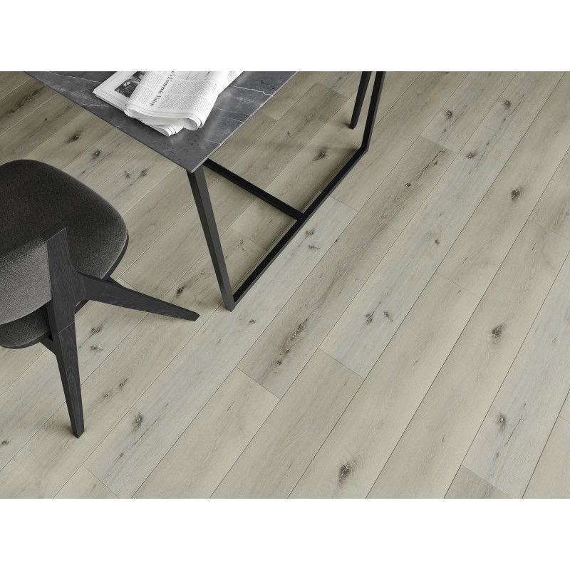 Mexen Silver Lake vzorek vinylových panelů SPC 6,5 mm, podložka IXPE 1,5 mm, 4 V-drážka, Dub - F1034-S