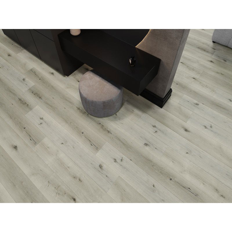 Mexen Silver Lake vzorek vinylových panelů SPC 6,5 mm, podložka IXPE 1,5 mm, 4 V-drážka, Dub - F1034-S