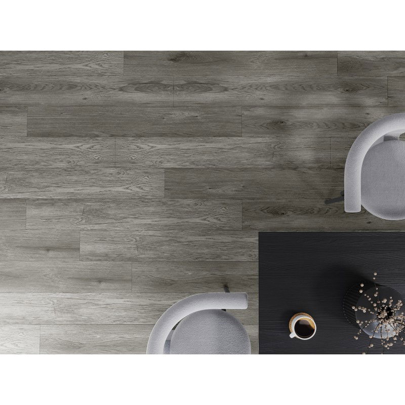 Mexen Claremont vzorek vinylových panelů SPC 6,5 mm, podklad IXPE 1,5 mm, 4 V-drážka, Dub - F1039-S