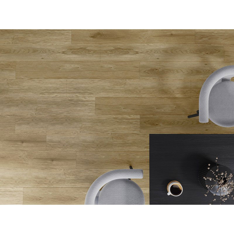 Mexen Manhattan vzorek vinylových panelů SPC 6,5 mm, podklad IXPE 1,5 mm, 4 V-Fuga, Dub - F1041-S