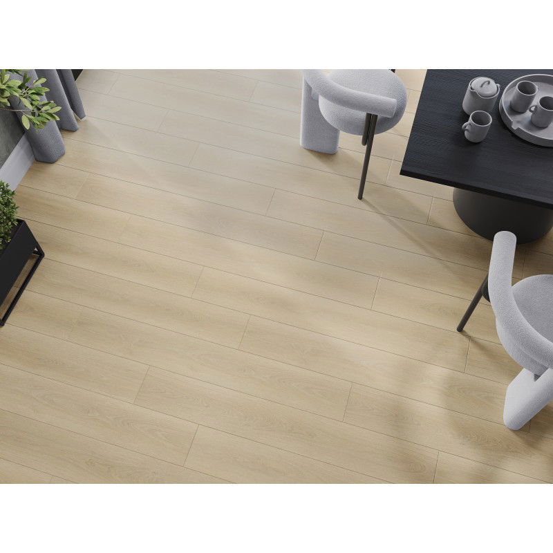 Mexen Charlotte vzorek vinylových panelů SPC 6,5 mm, podložka IXPE 1,5 mm, 4 V-drážky, Dub - F1055-S