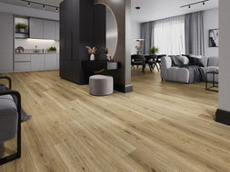 Mexen Sanford vzorek SPC vinylových panelů 6,5 mm, podložka IXPE 1,5 mm, 4 V-drážka, Dub - F1059-S