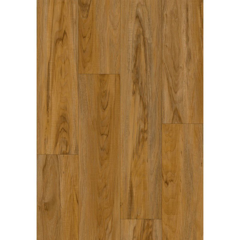 Mexen Norfolk  vzorek vinylových panelů SPC 6,5 mm, podložka IXPE 1,5 mm, 4 V-drážky, Teak - F1093-S