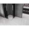 Mexen Velar L Duo posuvná sprchová kabina 80 x 80 cm, grafit, chrom - 871-080-080-02-43-01