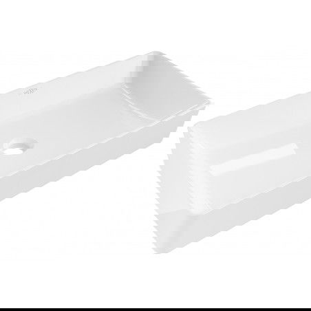 Mexen Nadia umyvadlo na desku 62 x 35 cm, bílá - 21616000