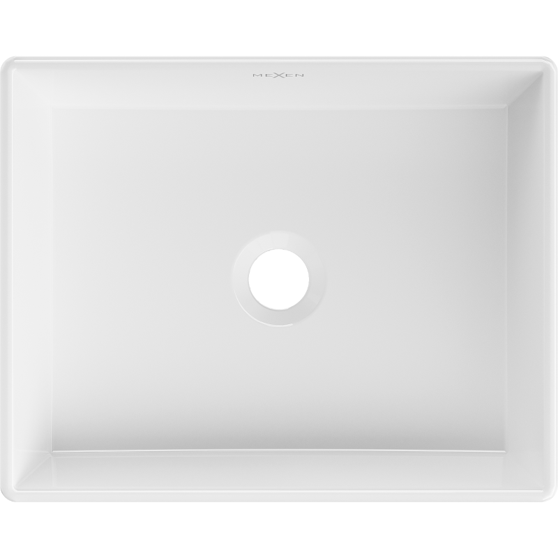 Mexen Goya umyvadlo na desku 40 x 32 cm, bílá - 22184000