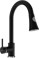 Mexen Elia kuchyňská baterie, černá skvrnitá - 670101-76