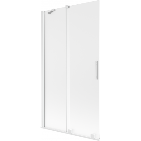 Mexen Velar vana zástěna 2-dílná posuvná 100 x 150 cm, matná, bílá - 896-100-000-31-20