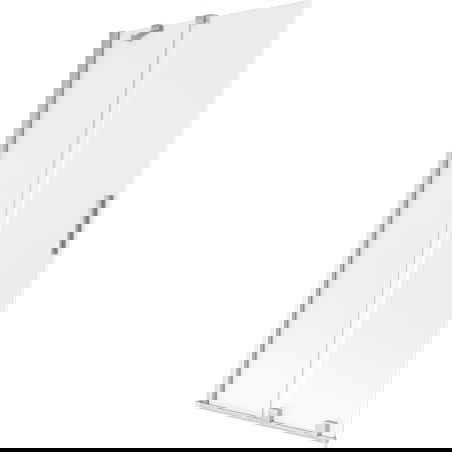 Mexen Velar vanová zástěna 2-křídlová posuvná 95 x 150 cm, mat, chrom - 896-095-000-31-01