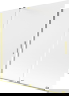 Mexen Velar vanová zástěna 2-dílná posuvná 170 x 150 cm, mat, zlatá - 896-170-000-31-50