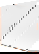 Mexen Velar vanová zástěna 2-křídlová posuvná 170 x 150 cm, mat, růžové zlato - 896-170-000-31-60