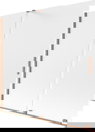 Mexen Velar vana paravan 2-křídlový posuvný 170 x 150 cm, námrazový, kartáčovaná měď - 896-170-000-31-65