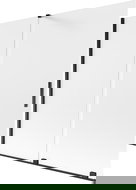 Mexen Velar vanová clona 2dílná posuvná 170 x 150 cm, matná, černá - 896-170-000-31-70