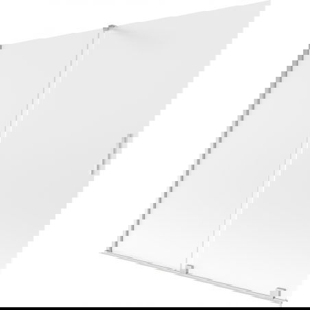 Mexen Velar sprchová zástěna dvoukřídlá posuvná 180 x 150 cm, matná, chrom - 896-180-000-31-01