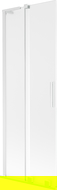 Mexen Velar L vanová zástěna 2-křídlová posuvná 75 x 150 cm, matná, bílá - 896-075-003-31-20