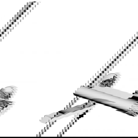 Mexen Diamond baterie vanová se sprchovou sadou, chrom - 71530-00