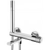 Mexen Diamond vana baterie se sprchovou sadou, chrom - 71530-00