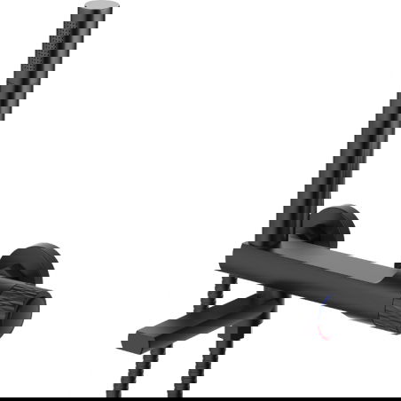 Mexen Diamond vana s baterií se sprchovou sadou, černá - 71530-70