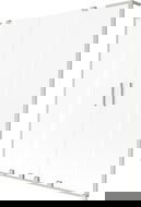 Mexen Velar L Duo vanová zástěna 2-křídlová posuvná 150 x 150 cm, mrazivá, kartáčovaný nikl - 896-150-003-32-97