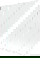 Mexen Velar L Duo vanová zástěna 2-křídlá posuvná 150 x 150 cm, transparentní, bílá - 896-150-003-02-20