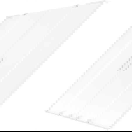 Mexen Velar L Duo dvoukřídlá vanoá zástěna posuvná 140 x 150 cm, mat, bílá - 896-140-003-32-20