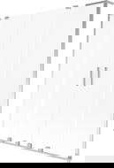 Mexen Velar L Duo vanová zástěna 2-křídlová posuvná 160 x 150 cm, mat, chrom - 896-160-003-32-01