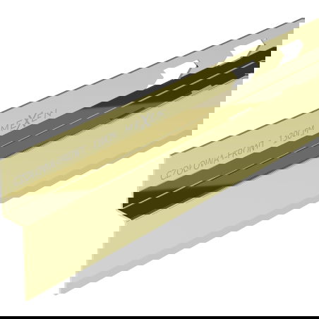 Mexen Line-B čelní sprchová lišta 130 cm, zlatá - 185003130U