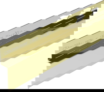 Mexen Line-B čelní sprchová lišta 130 cm, zlatá - 185003130U