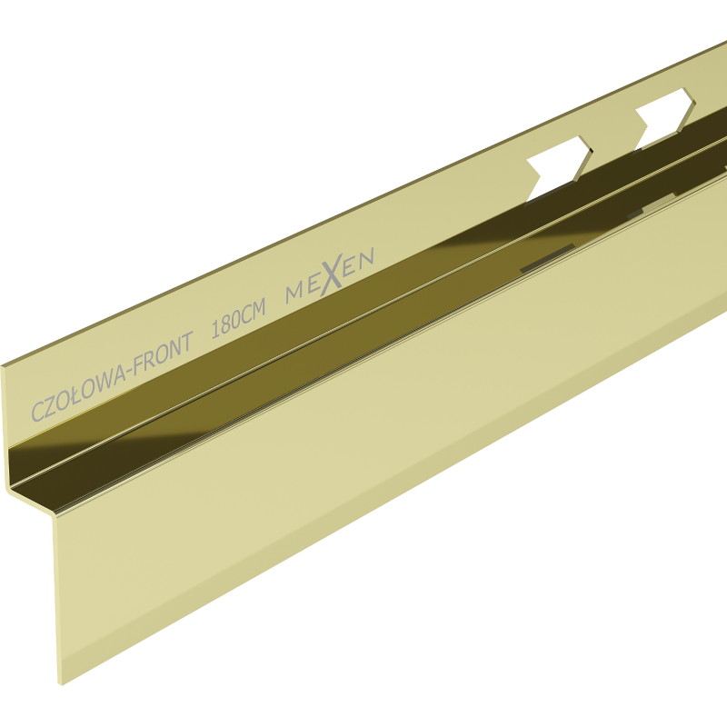Mexen Line-B čelní sprchová lišta 180 cm, zlatá - 185003180U