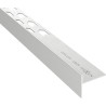 Mexen Line-B spádová podlahová lišta 120 cm levá, inox - 181001120L