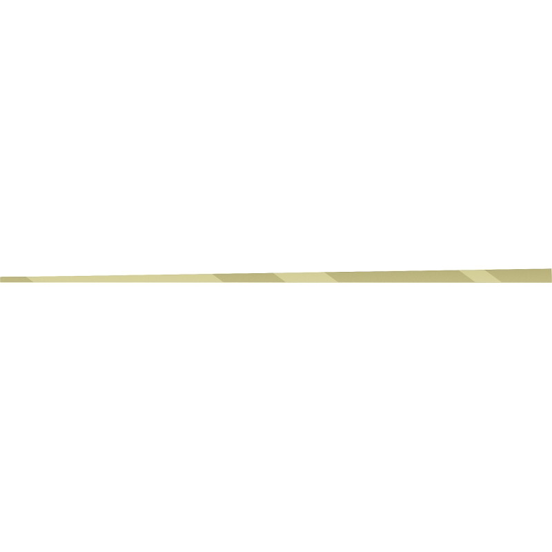 Mexen Line-B podlahová spádová lišta 120 cm, levá, zlatá - 185001120L