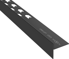 Mexen Line-B podlahová spádová lišta 120 cm levá, černá - 187001120L