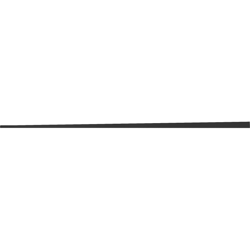 Mexen Line-B podlahová sklonová lišta 120 cm levá, černá - 187001120L