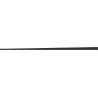 Mexen Line-B podlahová sklonová lišta 120 cm levá, černá - 187001120L