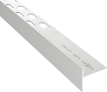 Mexen Line-B podlahová spádová lišta 180 cm levá, inox - 181001180L