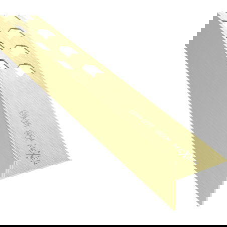 Mexen Line-B podlahová spádová lišta 180 cm levá, zlatá kartáčovaná - 185501180L