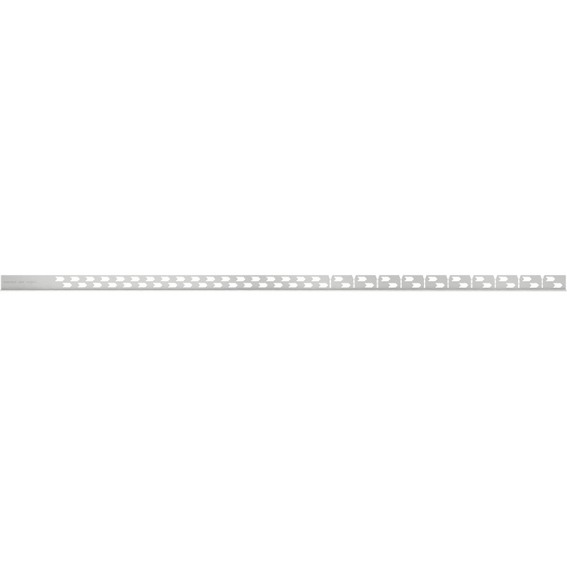 Mexen Line-B podlahová spádová lišta 120 cm pravá, inox - 181001120R