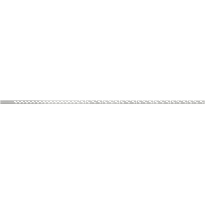 Mexen Line-B podlahová spádová lišta 180 cm pravá, inox - 181001180R