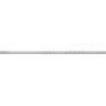 Mexen Line-B odtoková lišta na sklo 120 cm pravá, inox - 181004120R