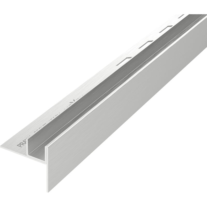 Mexen Line-B pravá skloneklesající lišta do skla 120 cm, inox - 181004120R