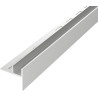 Mexen Line-B odtoková lišta na sklo 120 cm pravá, inox - 181004120R