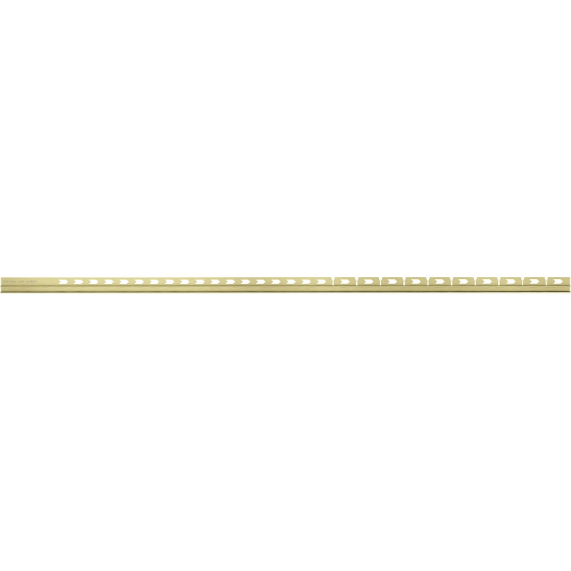 Mexen Line-B spádový lišta pro sklo 120 cm pravá, zlatý kartáč - 185504120R