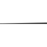 Mexen Line-B odtoková lišta pro sklo 120 cm levá, černá - 187004120L