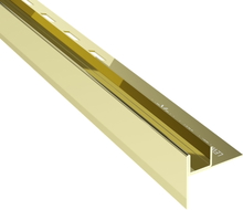 Mexen Line-B skloněná lišta pro sklo 180 cm levá, zlatá - 185004180L